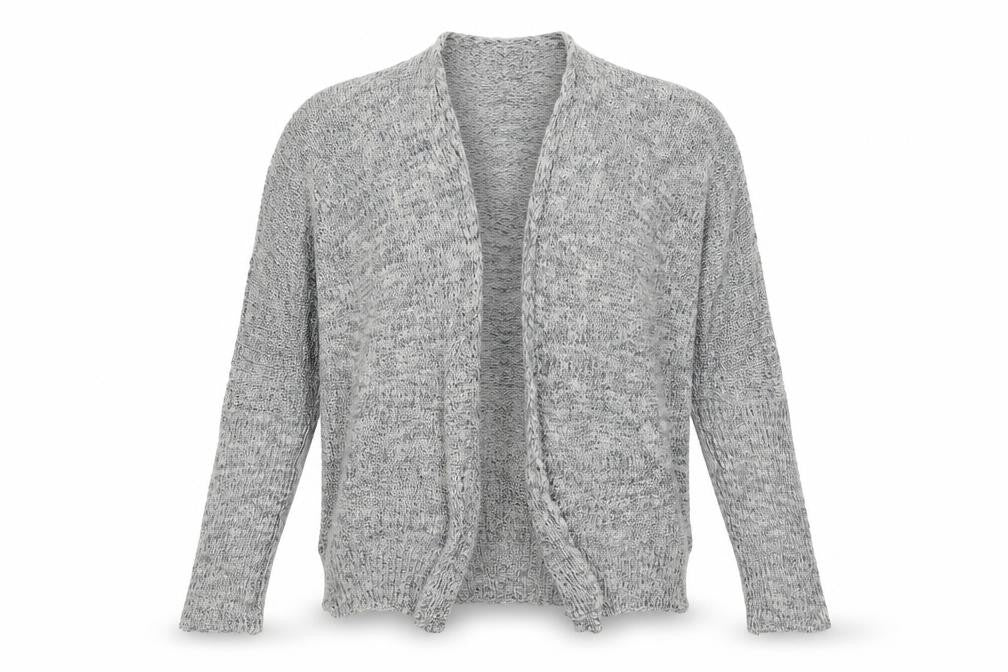 Womens UK Size 6 Atmosphere Grey Cardigan Jumper