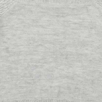Womens UK Size L Papaya Grey Pullover Jumper