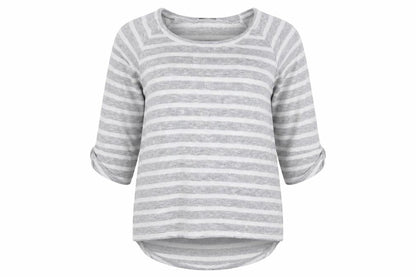Tu Womens Grey  Knit Pullover Jumper Size 14