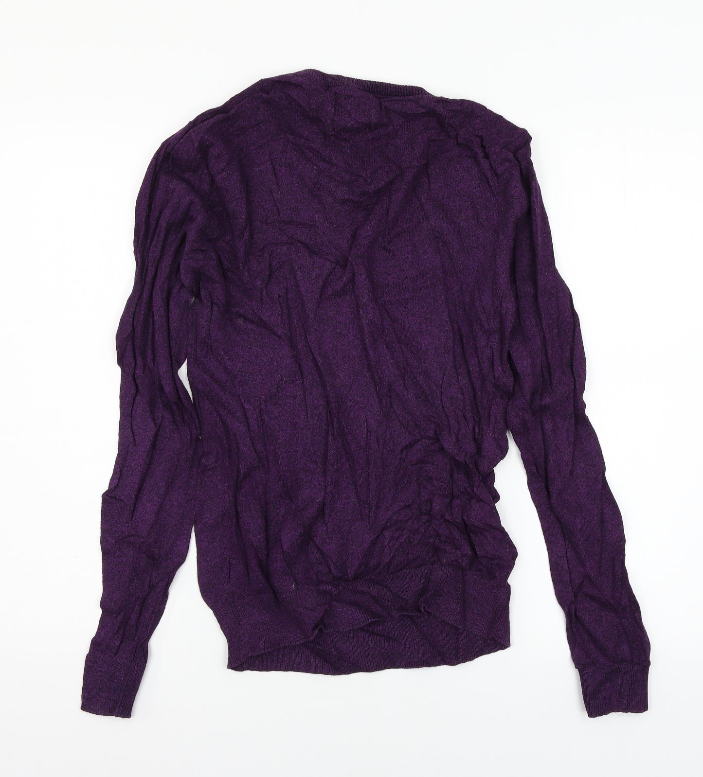 George Mens Purple  Knit Pullover Jumper Size S