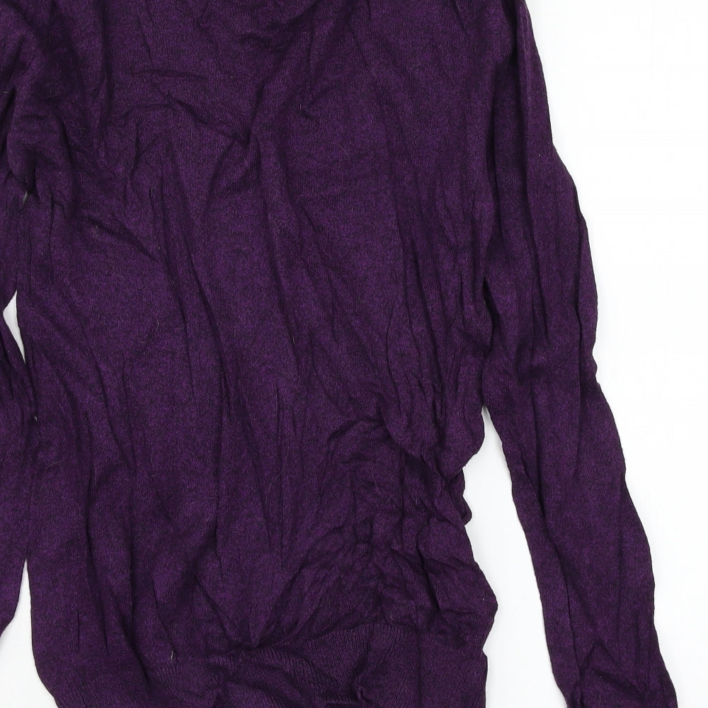 George Mens Purple  Knit Pullover Jumper Size S
