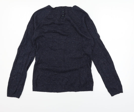 Womens UK Size 8 NEXT Blue Pullover Jumper