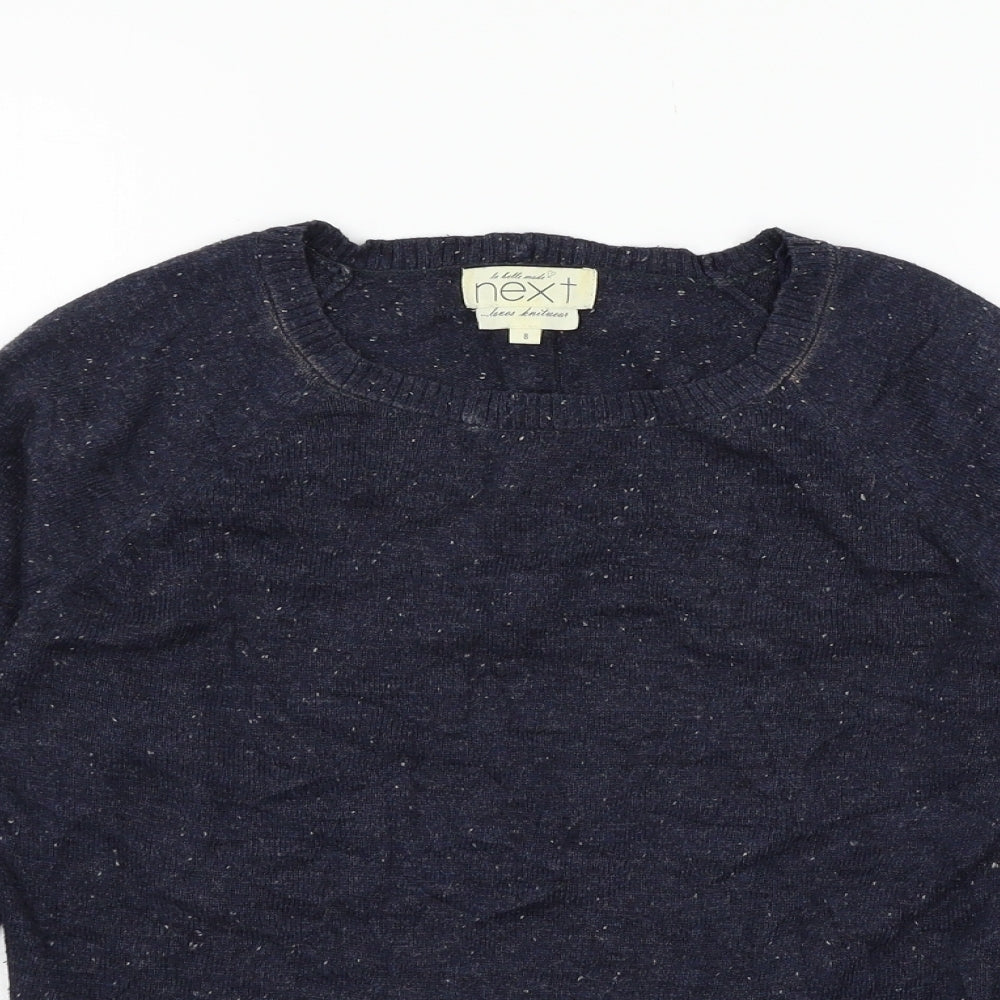 Womens UK Size 8 NEXT Blue Pullover Jumper