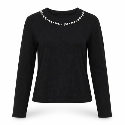 Womens UK Size M Divided by H&M Black Basic T-Shirt