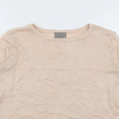 Womens UK Size S VERO MODA Pink Pullover Jumper