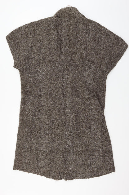 Apostrophe Womens Brown  Knit Cardigan Jumper One Size