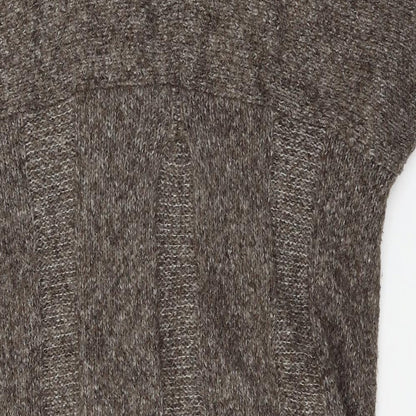 Apostrophe Womens Brown  Knit Cardigan Jumper One Size