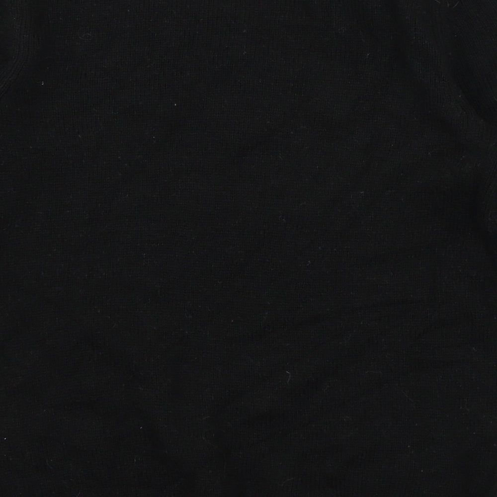 Womens UK Size XS H&M Black Pullover Jumper