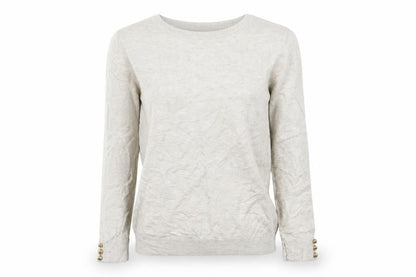 Womens UK Size 8 Dorothy Perkins Ivory Pullover Jumper