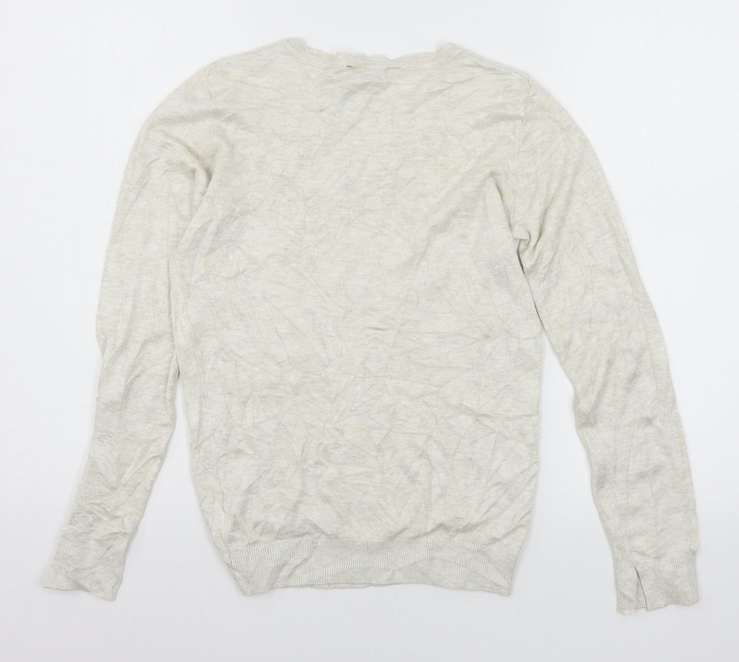 Dorothy Perkins Womens Ivory  Knit Pullover Jumper Size 8