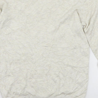 Dorothy Perkins Womens Ivory  Knit Pullover Jumper Size 8