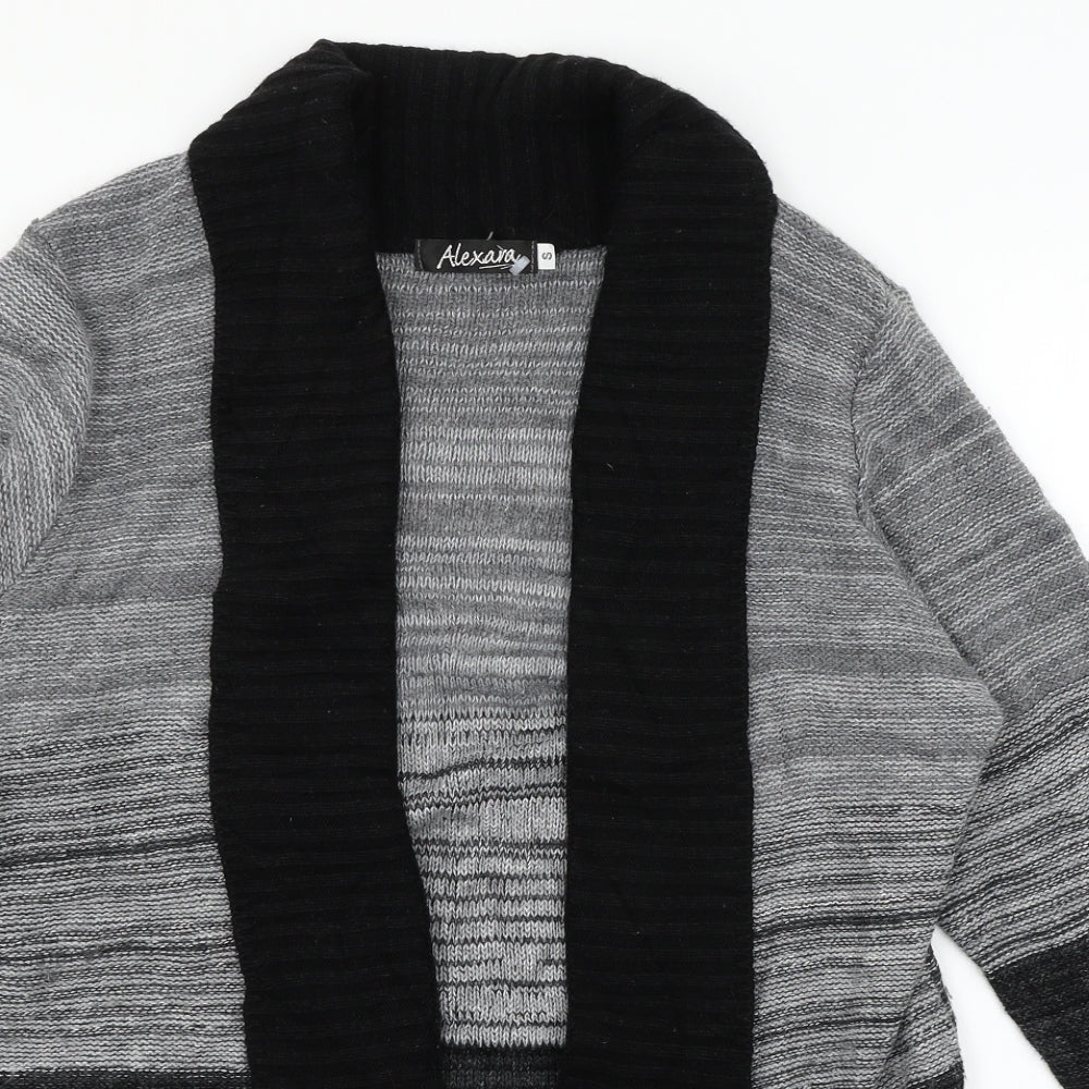 Womens UK Size S Alexara Grey Cardigan Jumper
