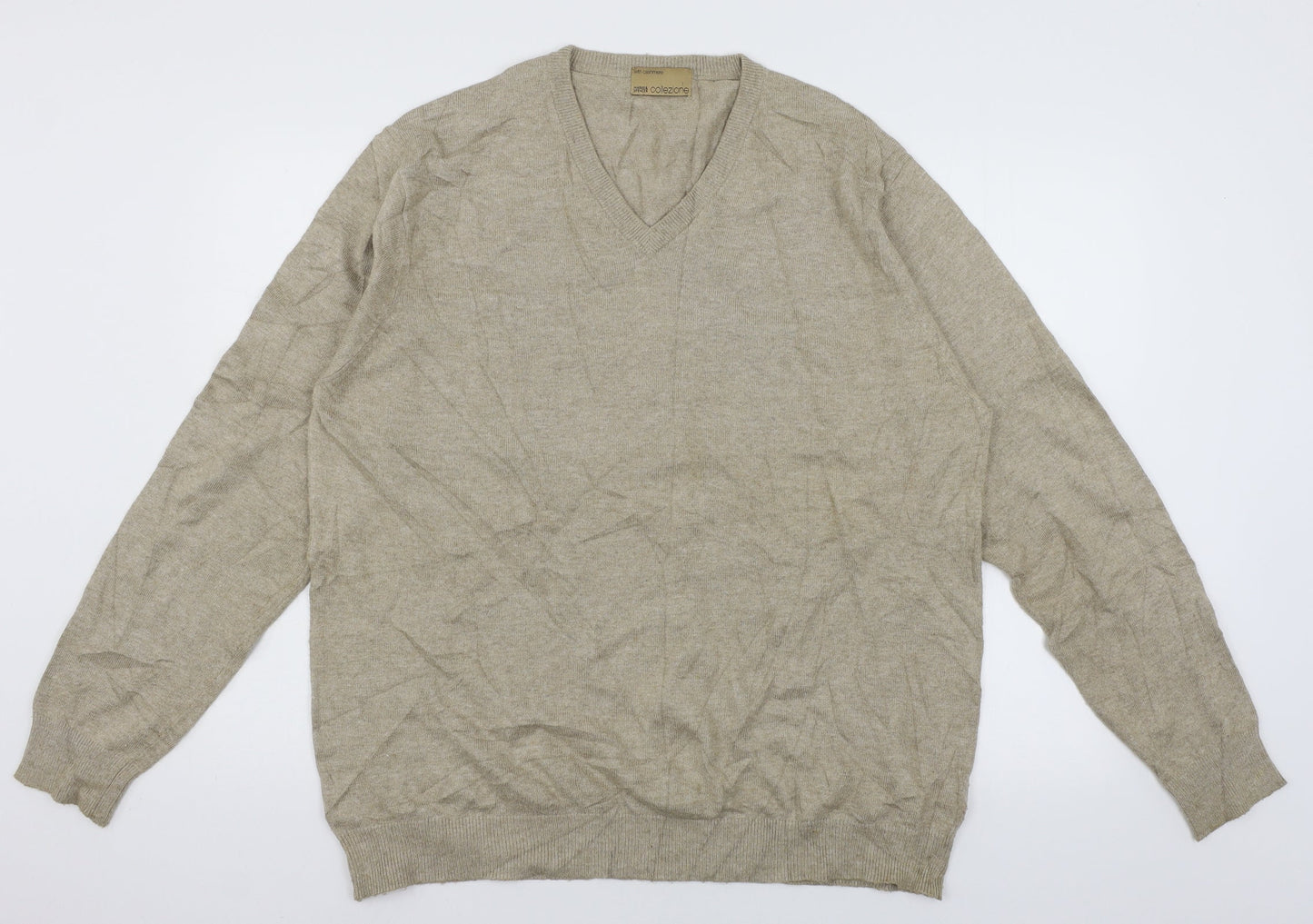 Marks and Spencer Mens Brown  Knit Pullover Jumper Size L