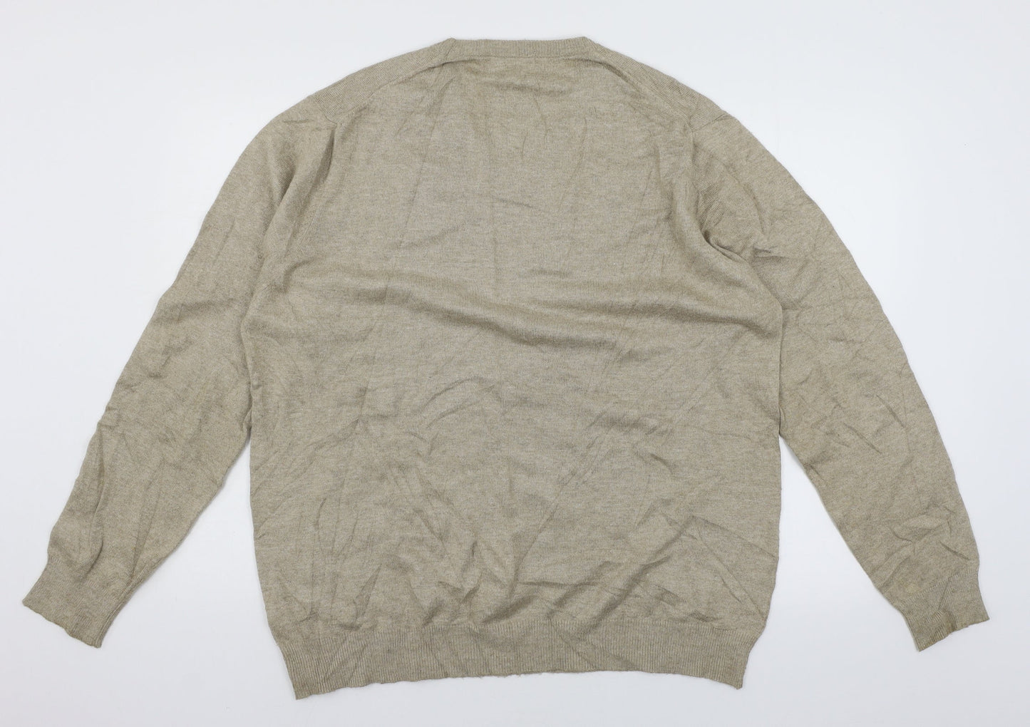 Marks and Spencer Mens Brown  Knit Pullover Jumper Size L