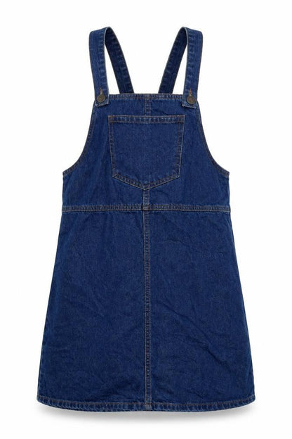 Womens UK Size 8 Newlook One-Piece Blue Dungaree