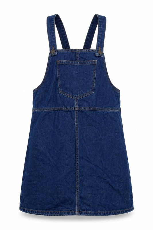 Womens UK Size 8 Newlook One-Piece Blue Dungaree