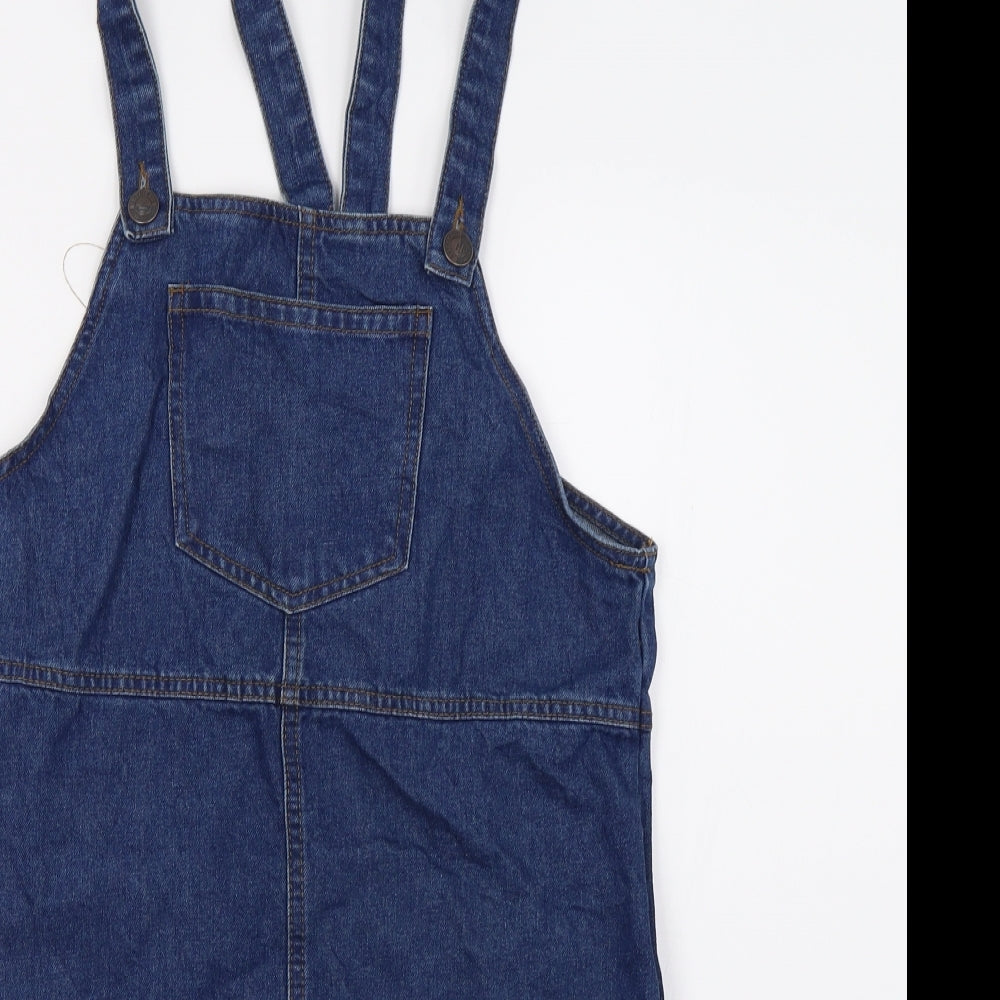 Newlook Womens Blue   Dungaree One-Piece Size 8
