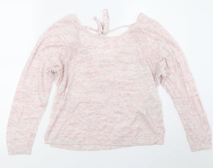 Womens UK Size 8 Marks and Spencer Pink Pullover Jumper