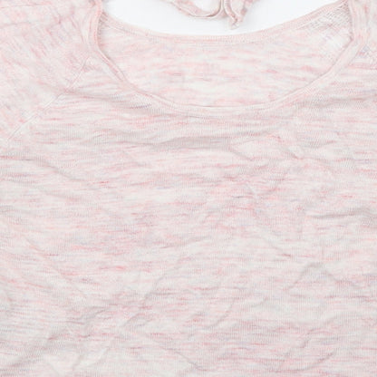Womens UK Size 8 Marks and Spencer Pink Pullover Jumper