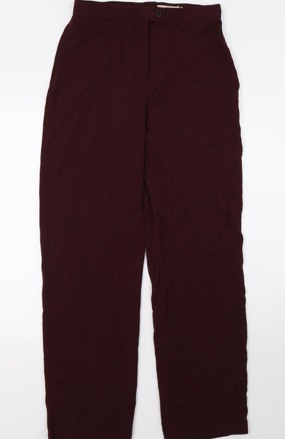 Pret a Porter Womens Red   Trousers  Size 10 L32 in