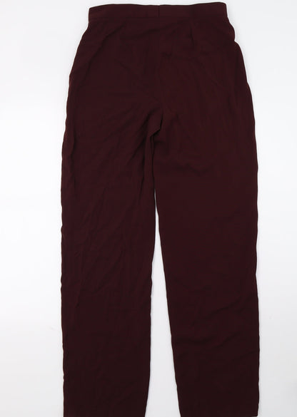 Pret a Porter Womens Red   Trousers  Size 10 L32 in