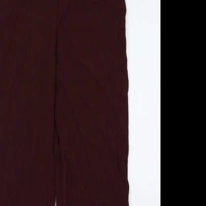 Pret a Porter Womens Red   Trousers  Size 10 L32 in