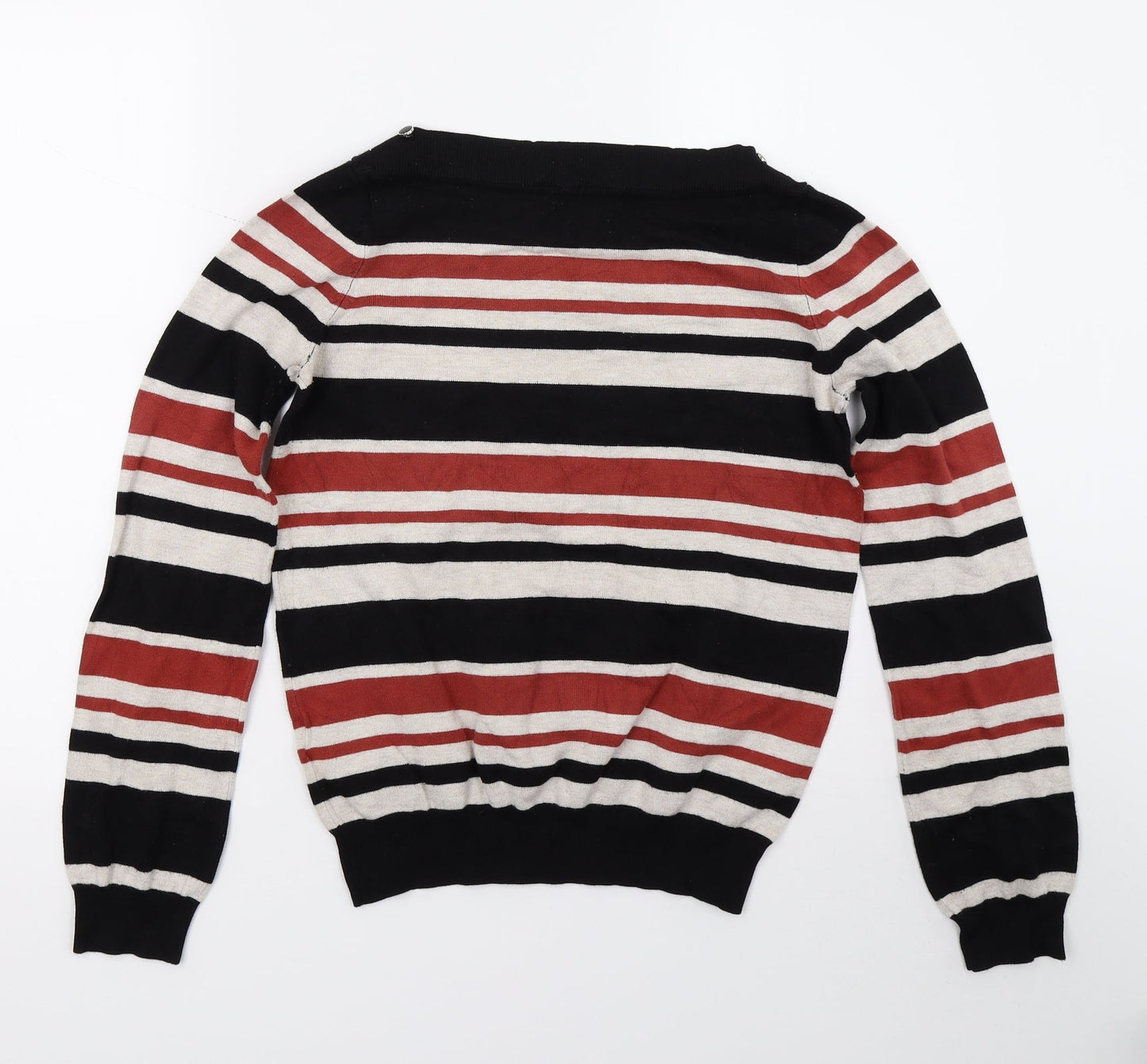 Womens UK Size 12 Debenhams Black Pullover Jumper