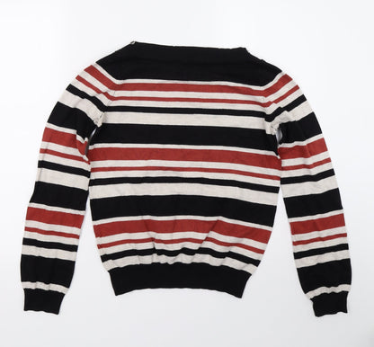 Womens UK Size 12 Debenhams Black Pullover Jumper