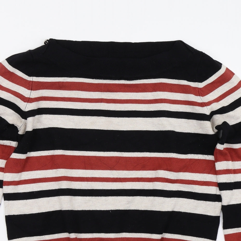 Womens UK Size 12 Debenhams Black Pullover Jumper