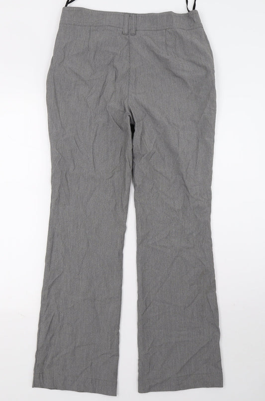 Per Una Womens Grey   Trousers  Size 8 L30 in