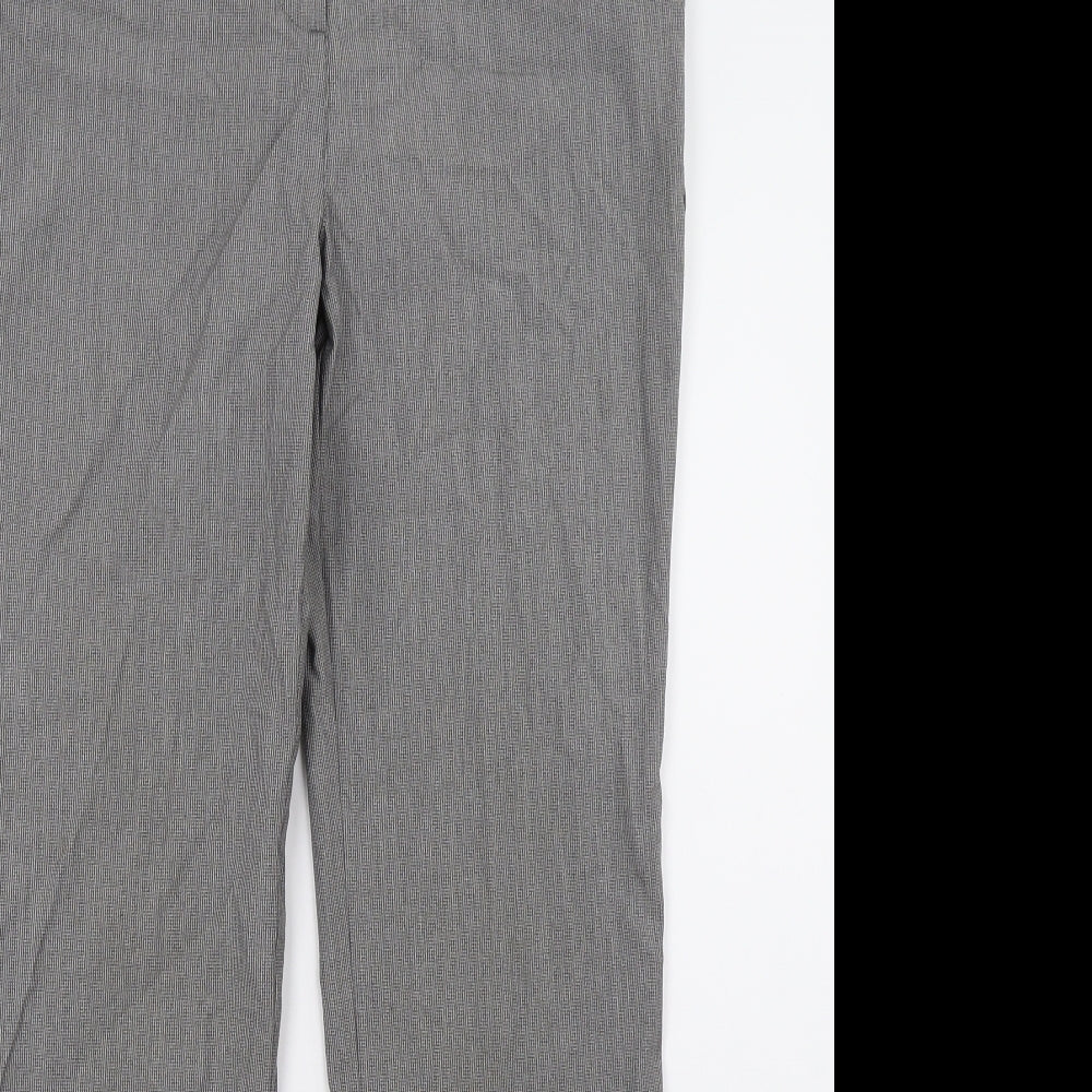 Womens UK Size 8 Per Una Regular Fit  Grey Trousers