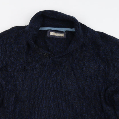Avenue Mens Blue   Pullover Jumper Size XL