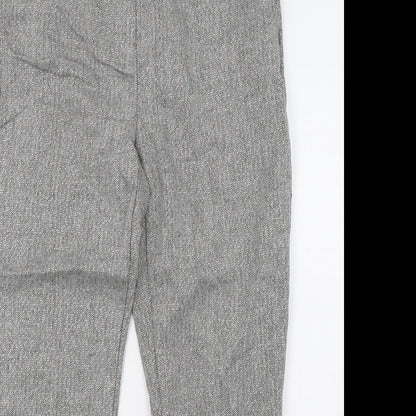 Womens UK Size 12 Marks and Spencer Regular Fit  Green Trousers