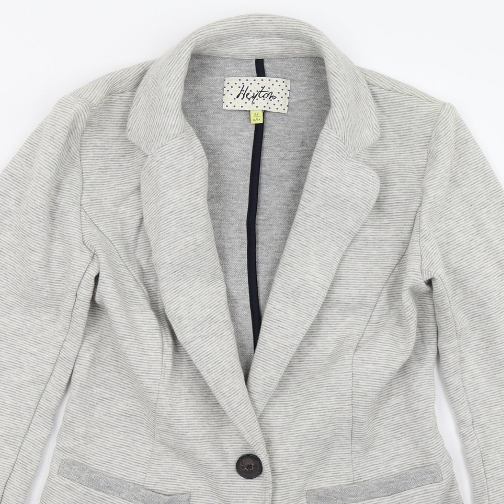 heyton Womens Grey   Jacket Blazer Size 8