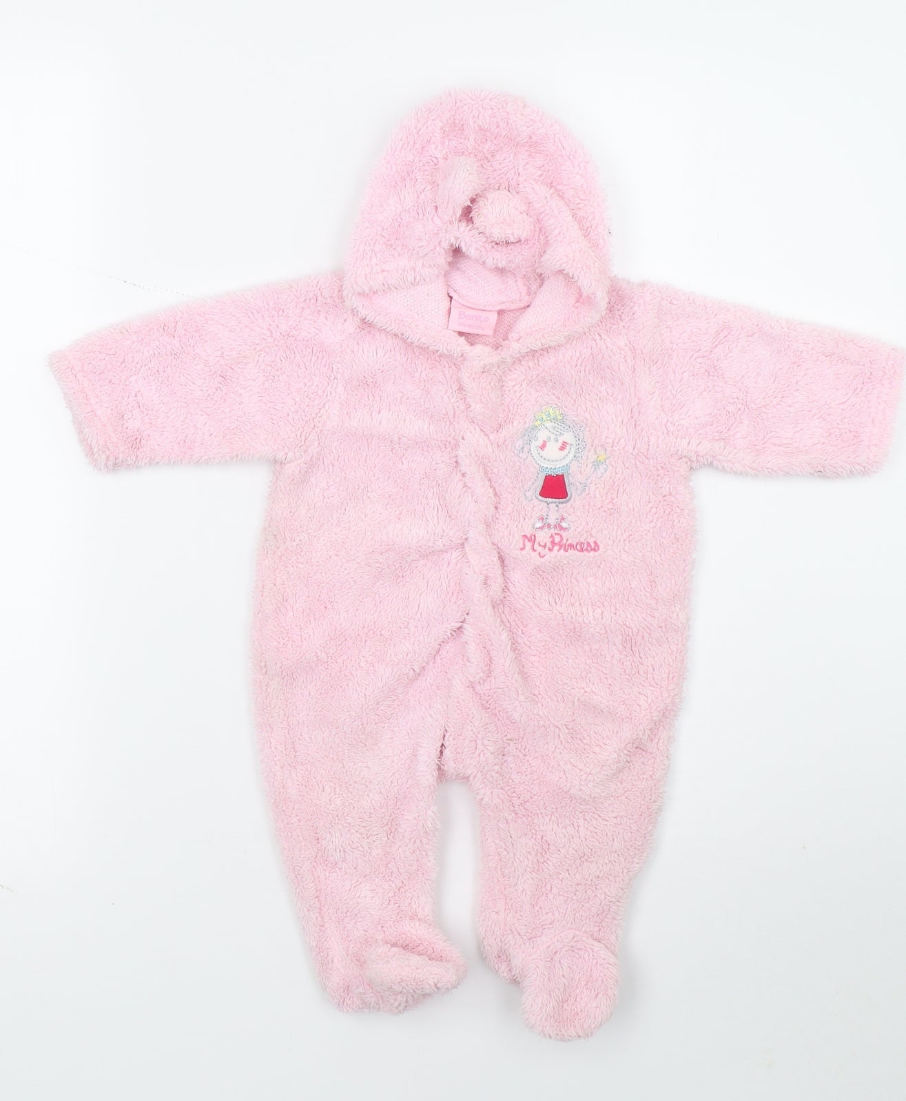 Bebe Bonito Girls Pink   Babygrow One-Piece Size 3-6 Months