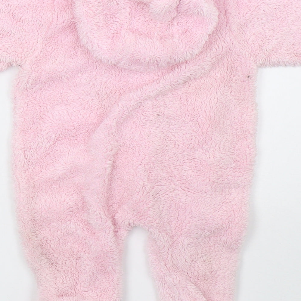 Bebe Bonito Girls Pink   Babygrow One-Piece Size 3-6 Months