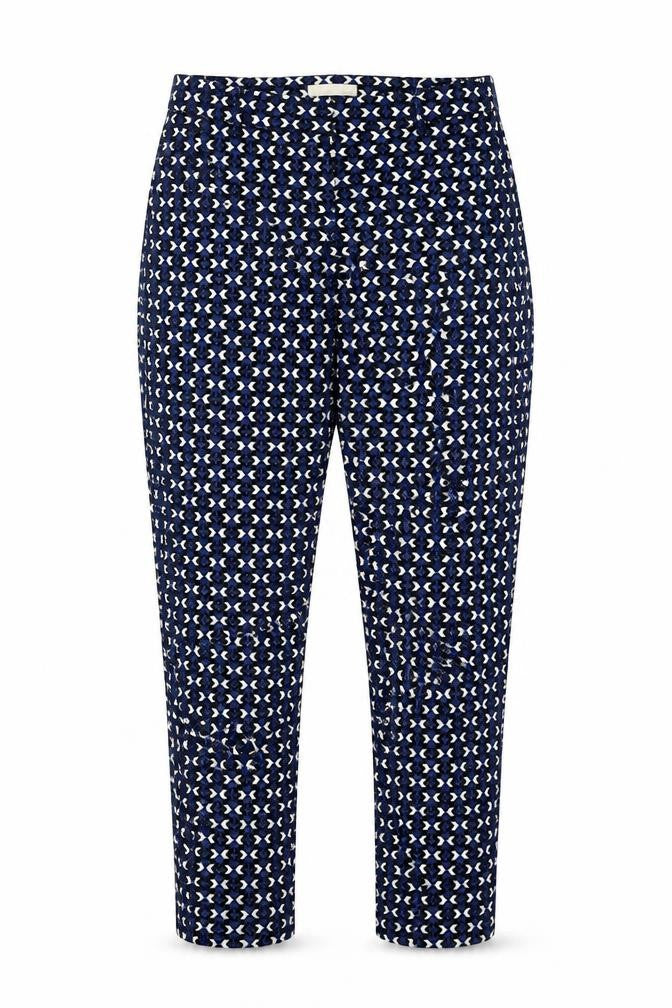 Womens UK Size 4 H&M Regular Fit  Blue Trousers