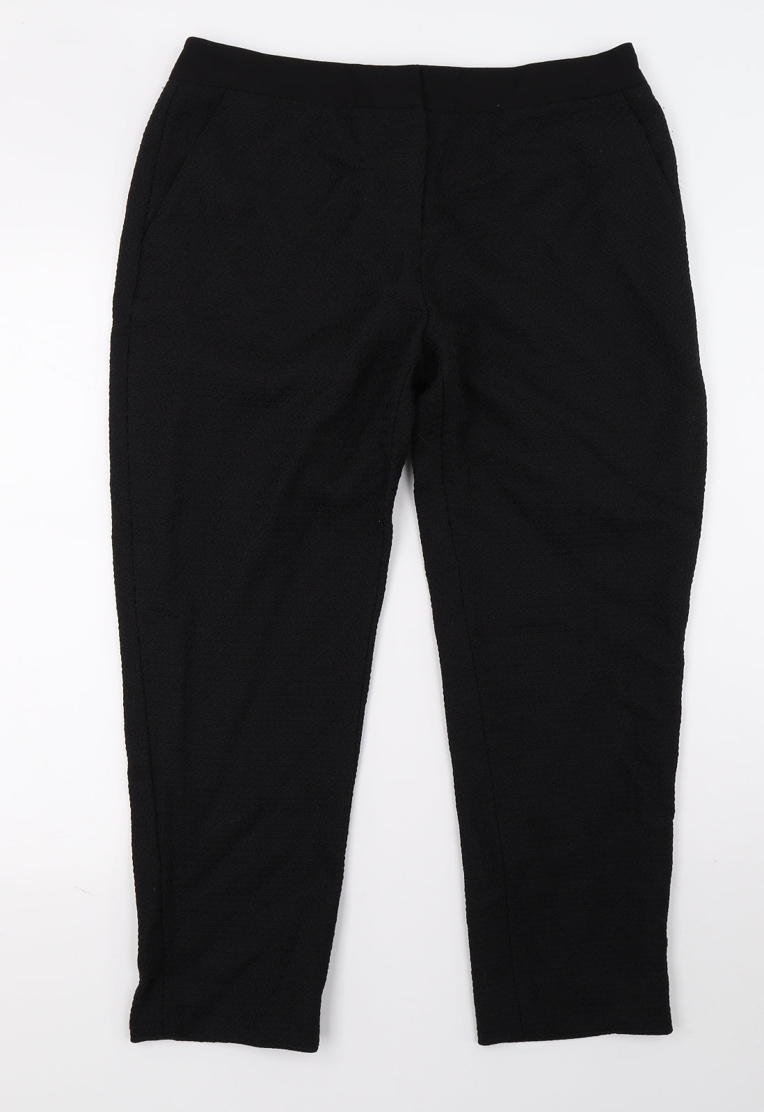 Womens UK Size 14 Fenn Wright Manson Regular Fit  Black Trousers