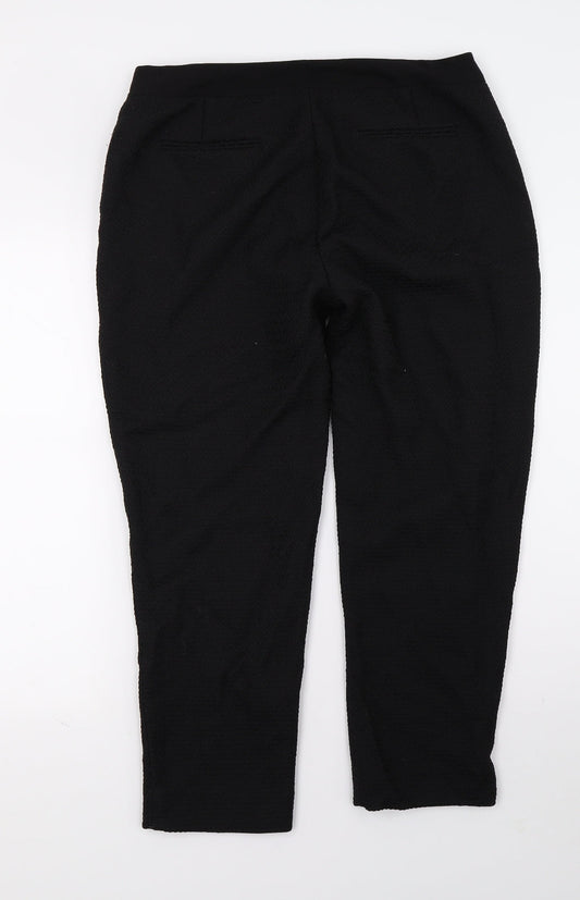 Womens UK Size 14 Fenn Wright Manson Regular Fit  Black Trousers