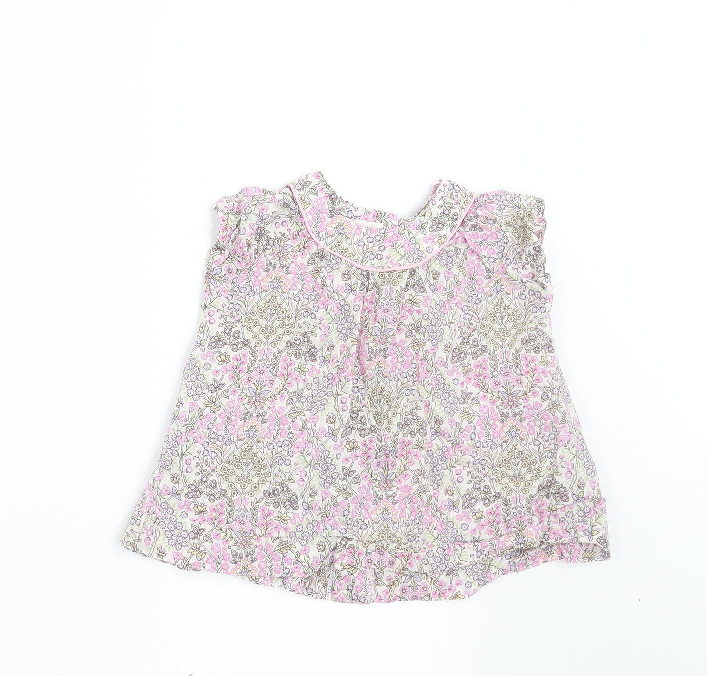 Zara Girls Beige Floral  A-Line  Size 0-3 Months  - 0-6 MTHS