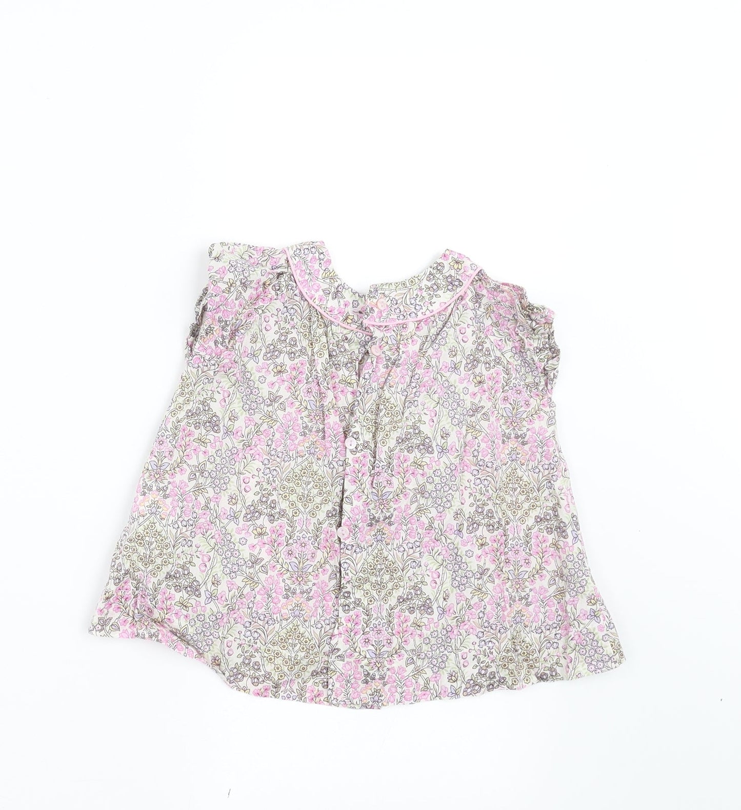 Zara Girls Beige Floral  A-Line  Size 0-3 Months  - 0-6 MTHS