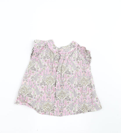 Zara Girls Beige Floral  A-Line  Size 0-3 Months  - 0-6 MTHS