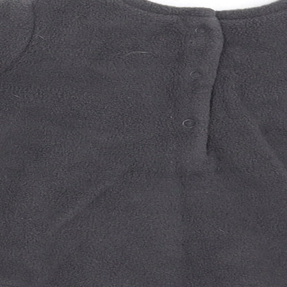 NEXT Baby Grey  Fleece Pullover Jumper Size 0-3 Months