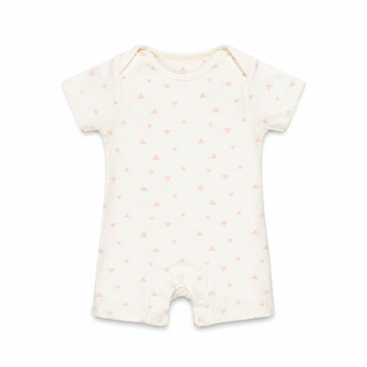 Marks & Spencer  Ivory Polka Dot  Romper One-Piece Size 0-3 Months