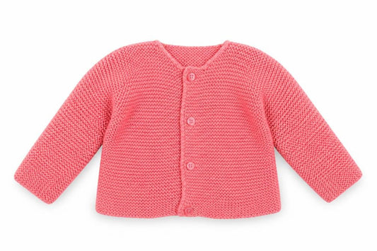 Marks and Spencer Girls Pink   Cardigan Jumper Size 0-3 Months