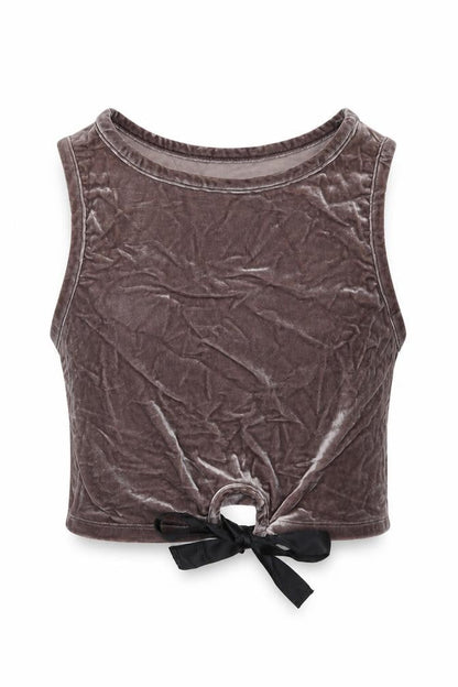Womens UK Size S SheIn Grey Basic Tank
