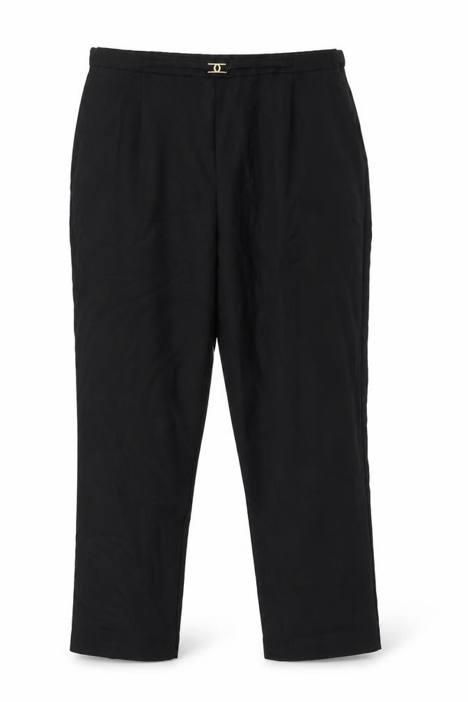 Womens UK Size 40 in slimma Regular Fit  Black Trousers