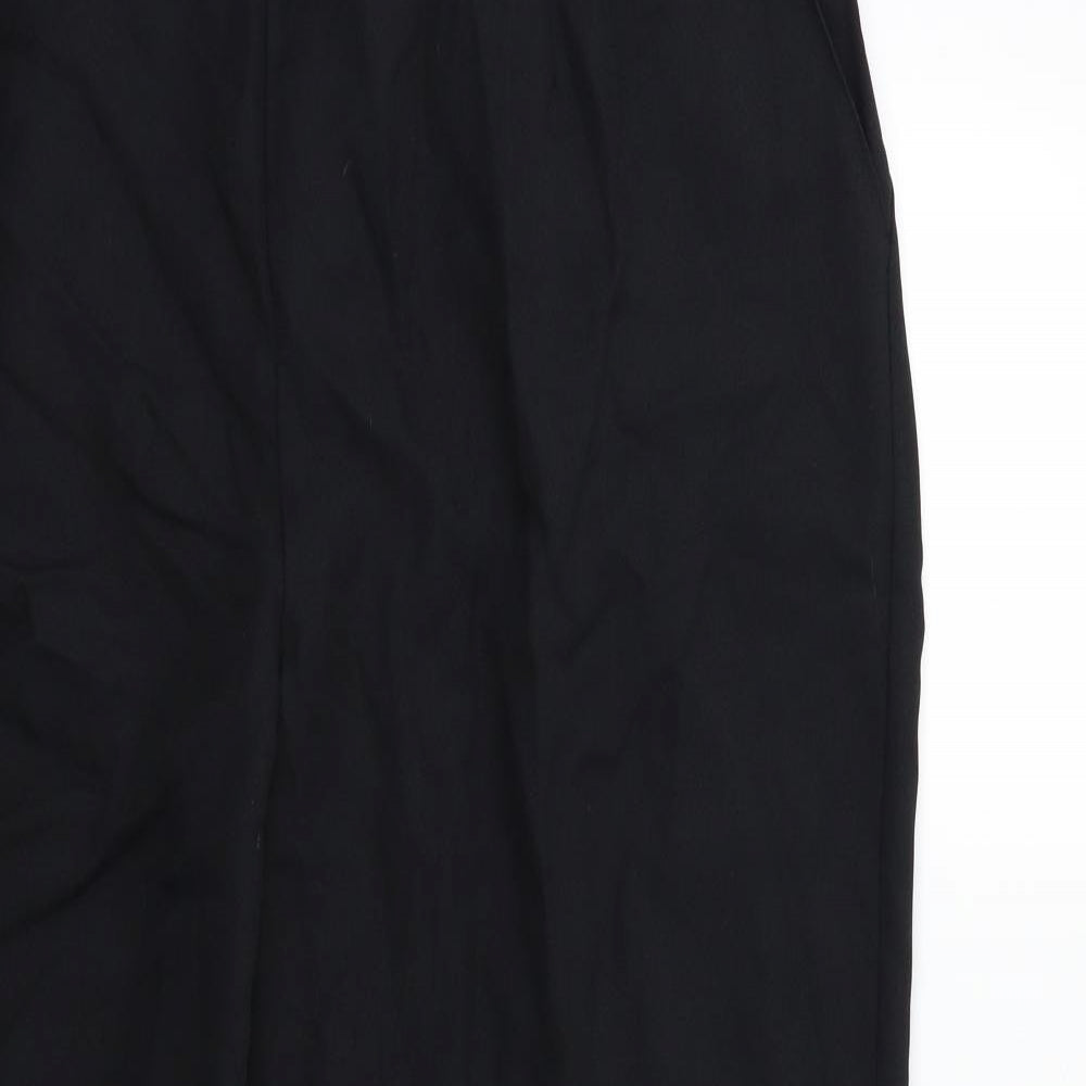 Womens UK Size 40 in slimma Regular Fit  Black Trousers