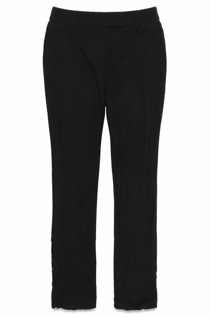 Papaya Womens Black   Trousers  Size 12 L30 in