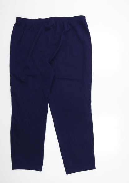 Damart Womens Blue   Trousers  Size 40 in L29 in